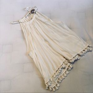 Flowy Tassel Hem Tank